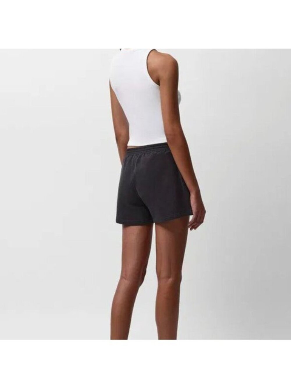 Unisex Tonal Sweatshirt Fcuk Jogger Short Shorts - Picture 10 of 15